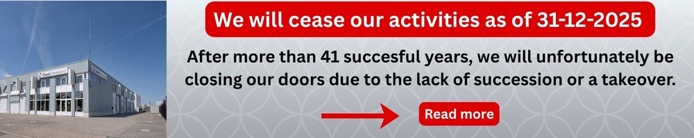 We will cease our activities as of 31-12-2025